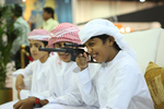 H.H. Sheikh Mubarak Bin Nahyan Bin Mubarak Al Nahyan had a great time at the Miniature Arsenal booth, discussing for a couple of hours over two days all the exhibited models of historical and contemporary weapons.